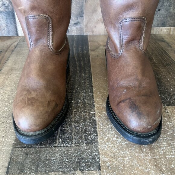 Red Wing 2214 Pecos Steel Toe Pull On Work Boots Mens 7.5 D - Picture 10 of 12